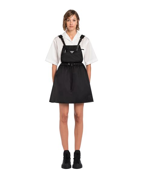 prada re nylon pinafore dress|Prada Re.